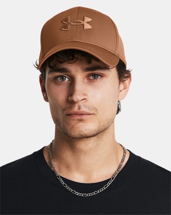 หมวกแก๊ป UA Blitzing สำหรับผู้ชาย in Brown image number 2